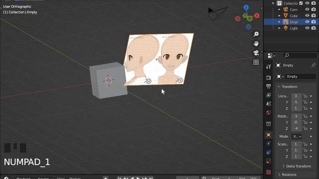 How to create anime character face in blender смотреть онлайн