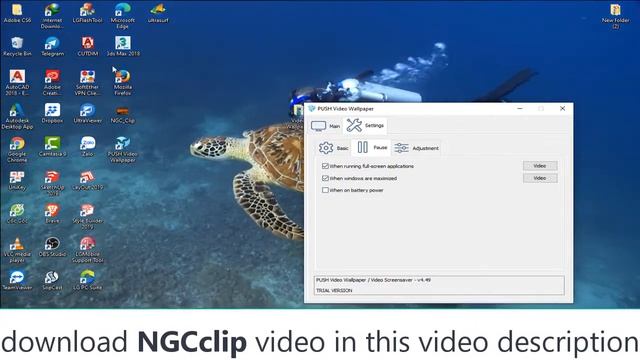 How to CREAT VIDEO WALLPAPER in Laptop, PC | push video wallpaper смотреть онлайн