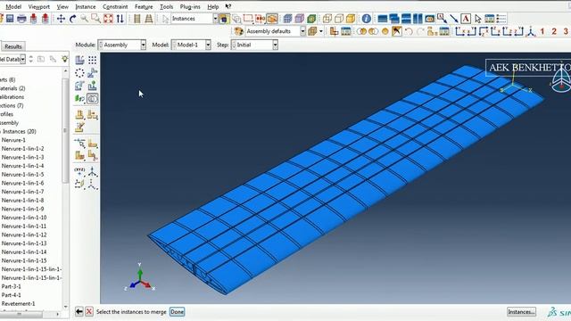 #Numerical simulation of wing using #ABAQUS ,Part9:#Wing Of #Composite Materials смотреть онлайн