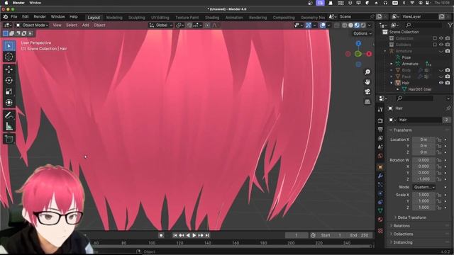 How to import and export VRM file to and from Blender смотреть онлайн