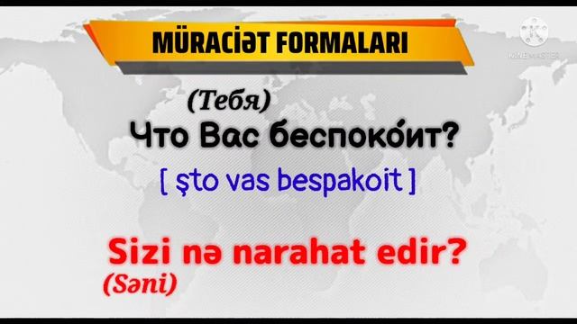 🇷🇺 Rus dilində Müraciət Formaları və 70 ifadə | Rus dili dərs 28 смотреть онлайн