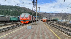 Поезда России: дизельные локомотивы и грузовые поезда | Электропоезда РЖД