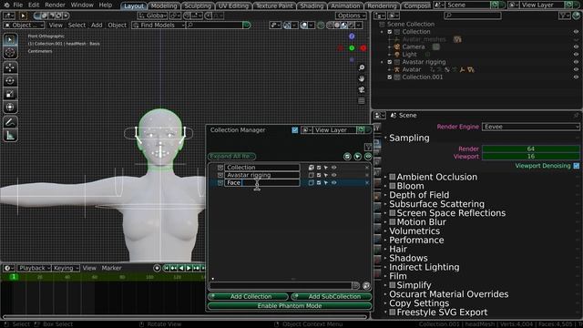 Avastar 2.81-8 on Blender 2.83 Alpha смотреть онлайн