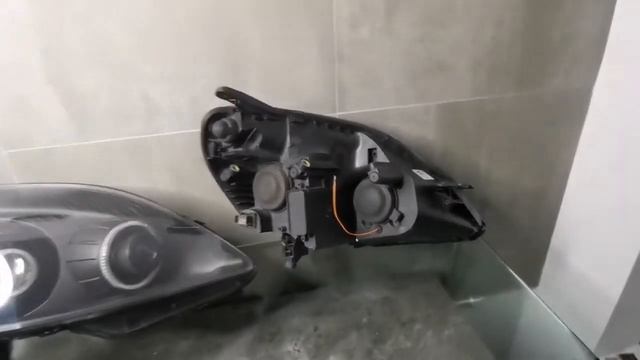 Opel Zafira B  - Zwykle Oryginalne Lampy Przerobione Na Full LED