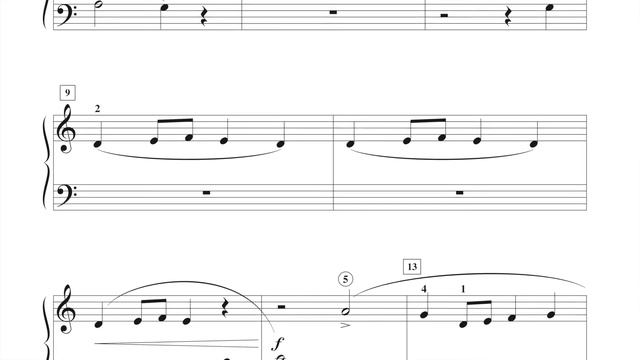 Finale (from Symphony No. 1) - Brahms (page 14, Adult Piano Adventures Classics Book 1) смотреть онлайн
