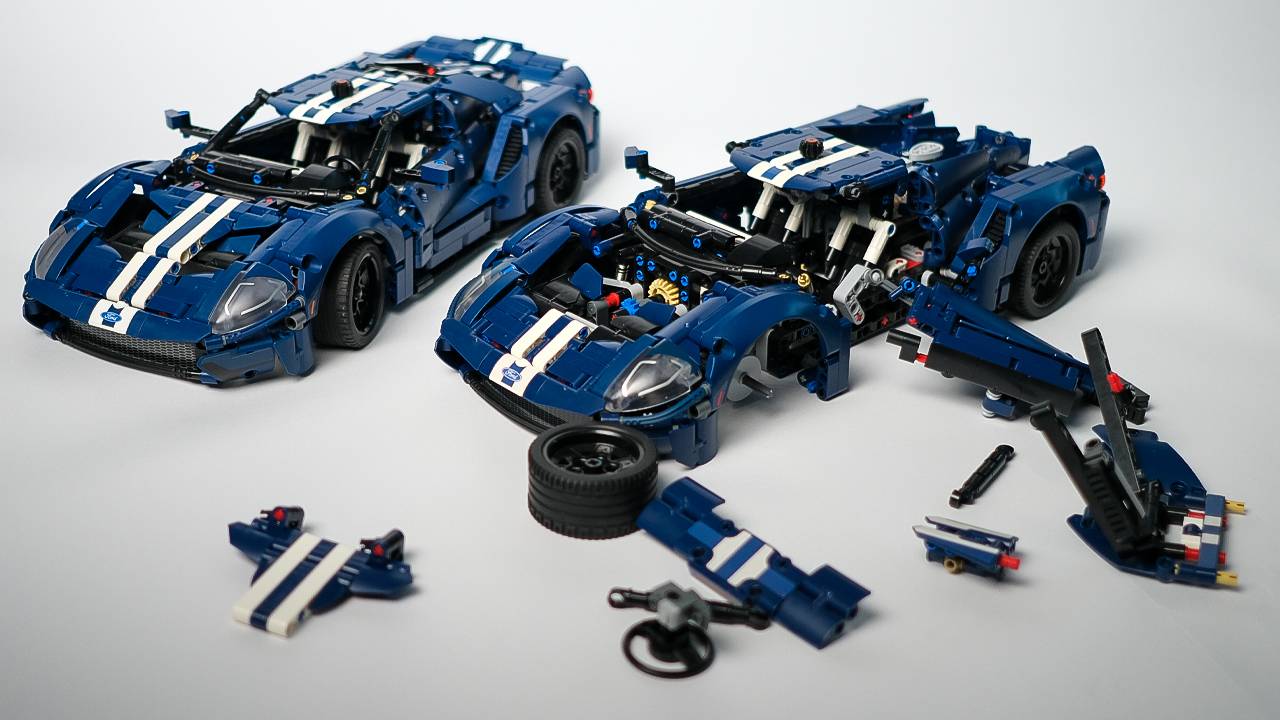 СБОРКА КИТАЙСКОГО LEGO Technic FORD GT 2022 42154 смотреть онлайн