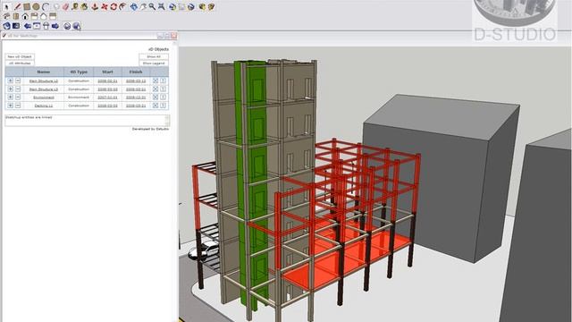 4D Sketchup Light - Virtual Construction in Sketchup смотреть онлайн