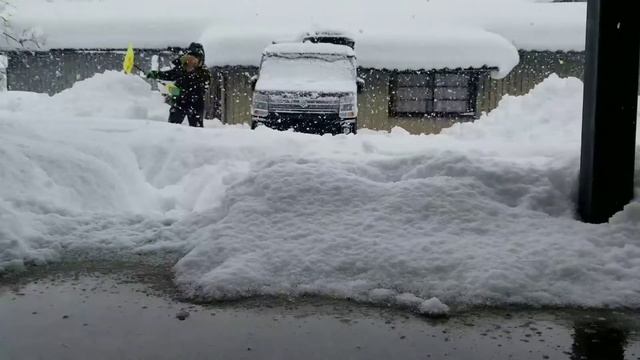 ２日連続の雪かき…もう嫌😫 смотреть онлайн