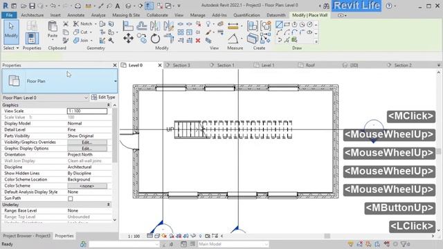 Learn Revit architecture in 15 minutes - Revit tutorial for beginners смотреть онлайн