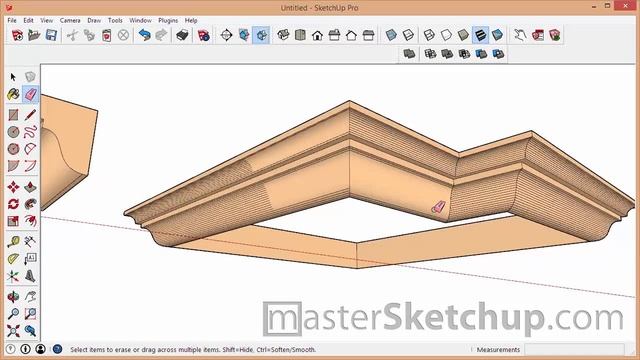 SketchUp Soften Edges Window смотреть онлайн
