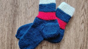 Детские носки размер 29-31 / Мастер класс