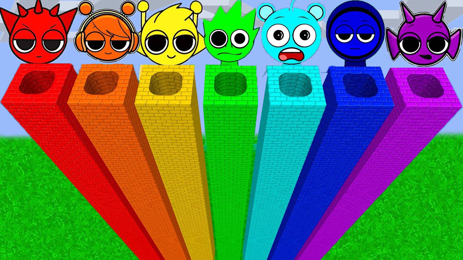 ВЫБЕРИ НОВОЕ ИСПЫТАНИЯ ДЛЯ ВЫЖИВАНИЯ СО ВСЕМИ СПРУНКАМИ В МАЙНКРАФТ смотреть онлайн