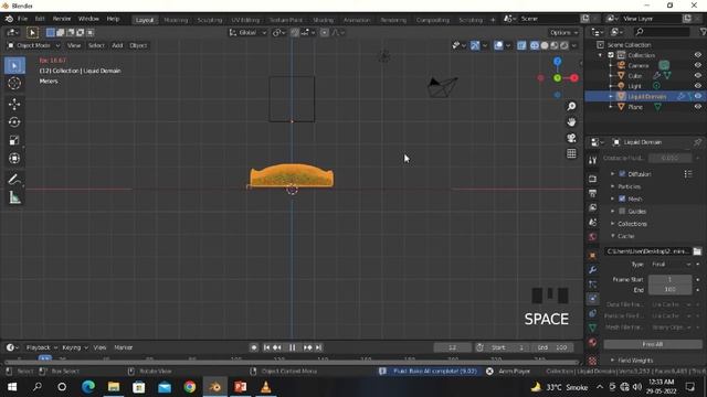 (hindi) how to make water simulation in blender | blender tutorial in hindi смотреть онлайн