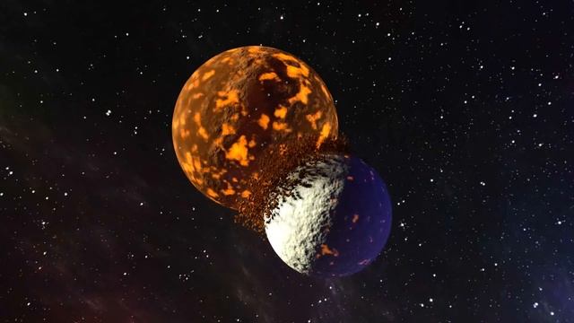 3D Planet Collision - Blender смотреть онлайн