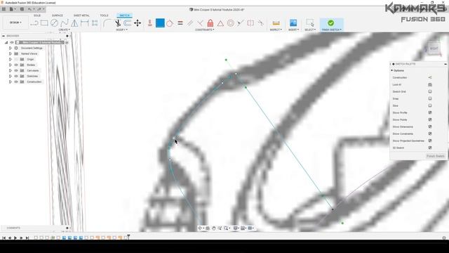 Fusion 360 Mini Cooper S EP02 😍😎 2020