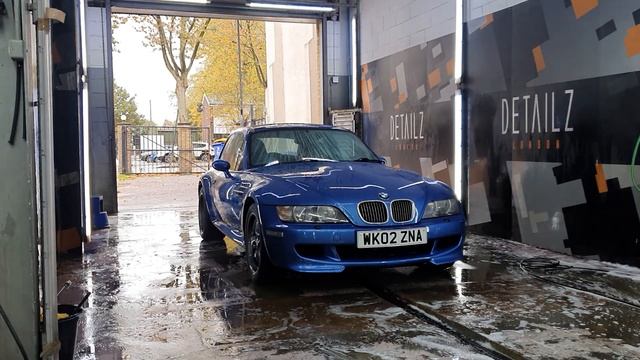 Rare BMW Z3M coupe maintenance detail exterior wash hyperspeed detailz смотреть онлайн
