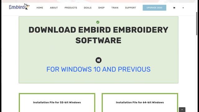 Embird 2020 - Embird Embroidery Software смотреть онлайн