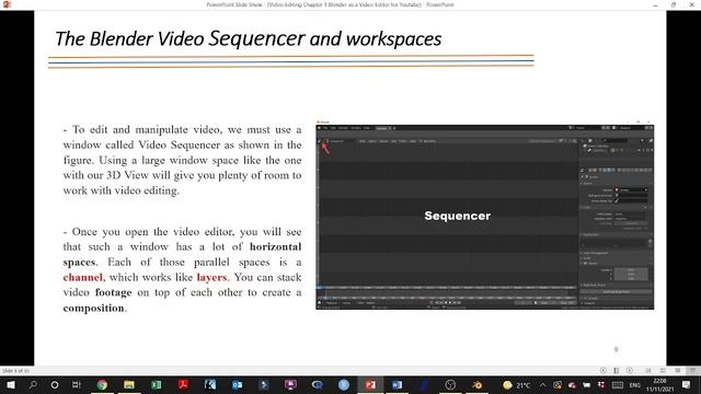2 Intro to Blender Interface and Video Sequencer смотреть онлайн