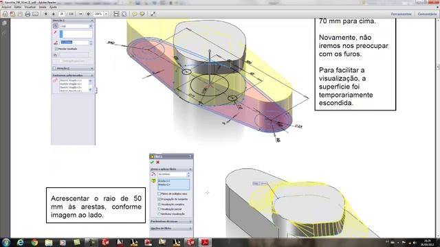 Tutorial de Solidworks 2011, 10° vídeo-tutorial por Silas Andrade смотреть онлайн