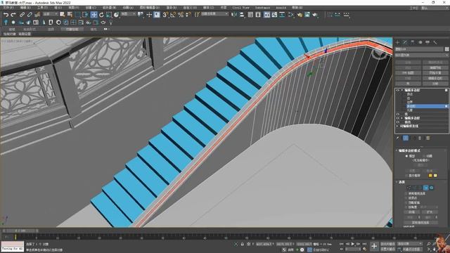 # 3ds max modeling# corona render# 18 墙面与台阶part2 смотреть онлайн