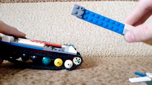 Танк из лего моей фантазии НТ-18т-Н. (инструкция) смотреть онлайн
