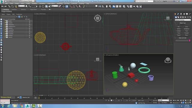 3ds Max 02-01 G Viewport Navigation Controls Zoom Region смотреть онлайн