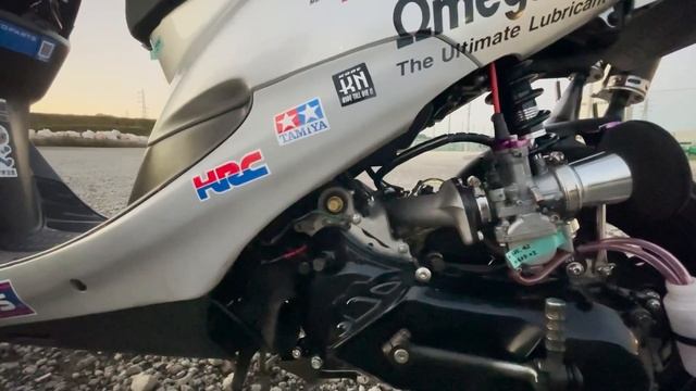【バイク紹介】新車から8年放置したフルカスタム ライブdioZX 走行距離1900km