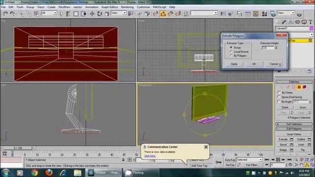 3D Modeing basics Modeling a monitor Part-1 смотреть онлайн
