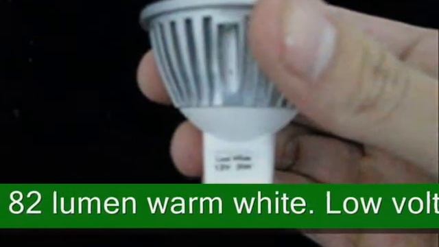 MR16 3x1.2 Watt Cree LED Lights смотреть онлайн