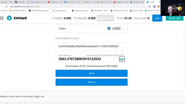 MATIC NETWORK sending USDC from Binance smart chain to MATIC #PtcPat BRIDGING funds CHEAP TRANSFER! смотреть онлайн