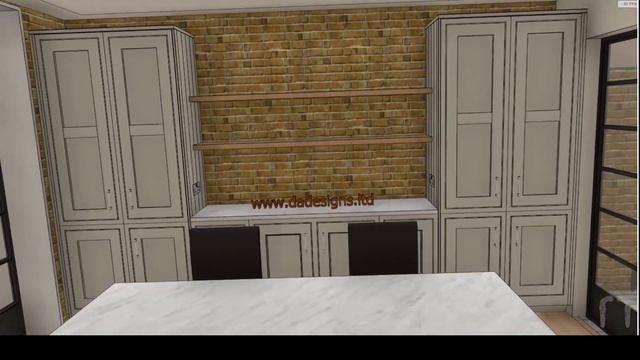 Virtual Reality Interior Design Walk-through by David Aldrich Designs, using Sketchup смотреть онлайн