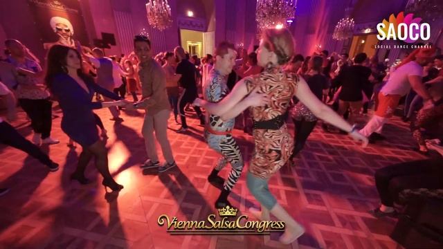 Are Smith-Meyer And Suzanne Kunz Salsa Dancing At Vienna Salsa Congress 2019, Sunday 08.12.2019