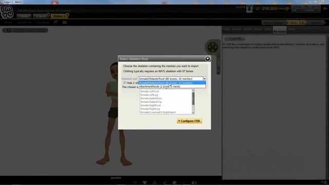 IMVU how to: easily import FBX files into IMVU смотреть онлайн