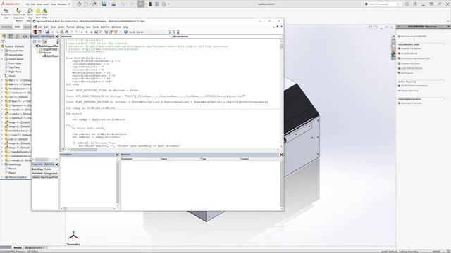 SOLIDWORKS Macro Of The Week: Batch Export Flat Patterns смотреть онлайн