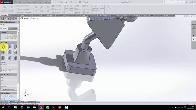 SolidWorks Parts 3 смотреть онлайн