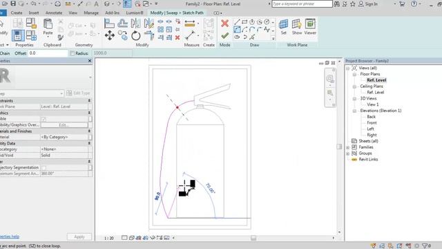 REVIT MEP - BIKIN PFE (PORTABLE FIRE EXTINGUISHER) смотреть онлайн