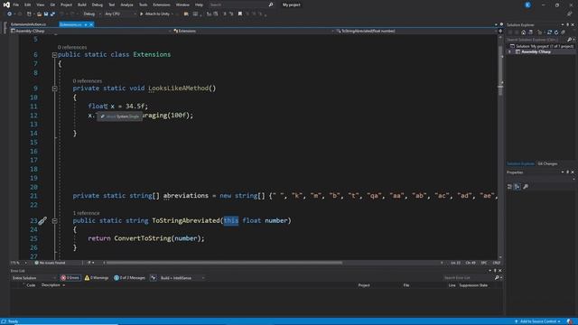 Unity extension methods - Convert strings to any custom format смотреть онлайн
