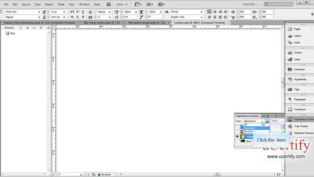 Adobe InDesign CS6 how to control the way black areas print demo1 смотреть онлайн