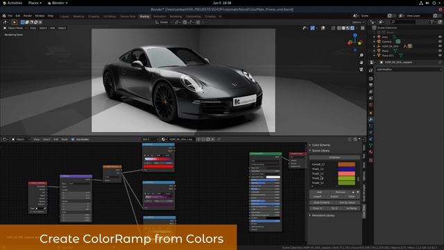 Colormate Blender Addon - Update to Version 1.0 | New Features смотреть онлайн