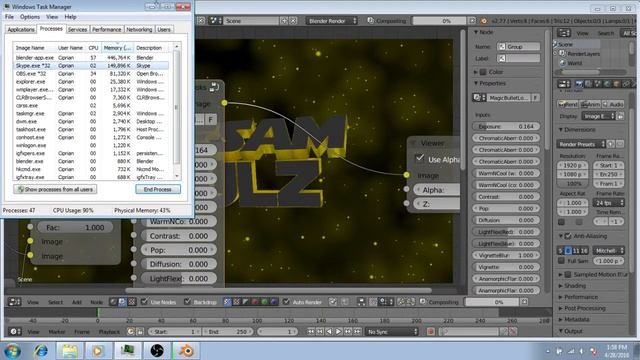 MagicBulletLooks Plugin in blender | Tutorial смотреть онлайн