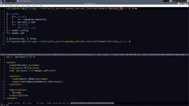 How to create terrain for Gazebo simulation with Blender 2.9 смотреть онлайн