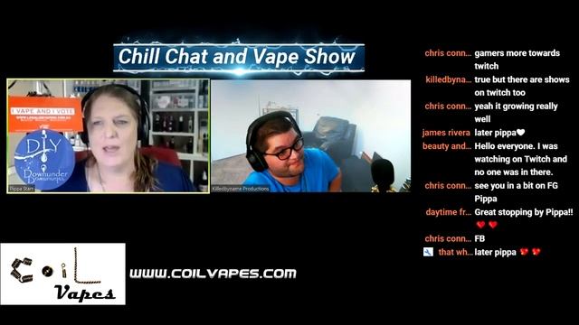 Chill Chat and Vape Show Episode 4 Random show смотреть онлайн