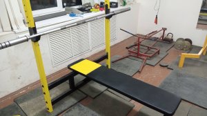 Скамья для горизонтального жима штанги лежа своими руками