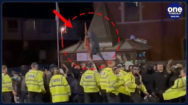 UK: Muslim mob vandalises temple in Leicester post India-Pak Asia Cup match | Oneindia News*News смотреть онлайн