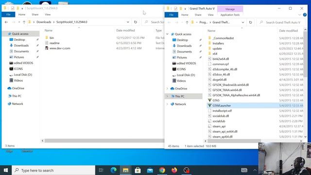 How To Install Script Hook V And Script Hook V Dot Net For #gta5  (2023 Tutorial)