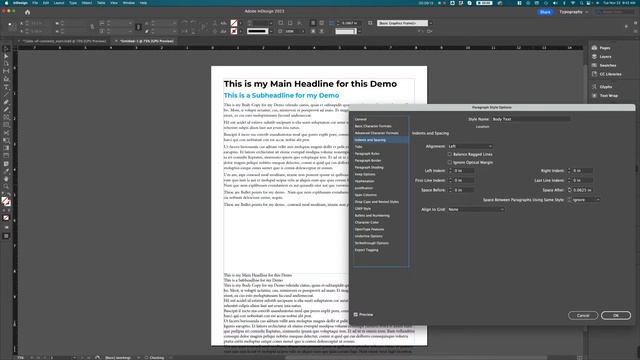 Creating Paragraph Styles in Adobe InDesign смотреть онлайн