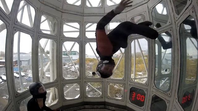 Быстрое и качественное обучение Freefly инструктор Сергей #sergefreestyle. Полет в аэротрубе