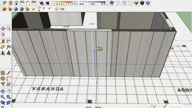 Curso Sketchup 8 Pro Online Aula Grátis: Aula16 - Criando Portas e Janelas смотреть онлайн