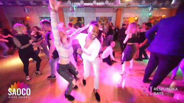 Alain Rueda and Elena Bryleva Salsa Dancing at Respublika Days XI, Saturday 01.05.2021 смотреть онлайн