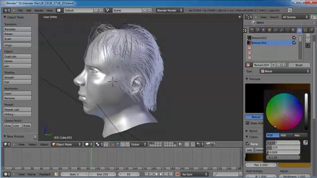 Johnny Blender 2.0 - Part 20 - Particle Hair ...Hair смотреть онлайн
